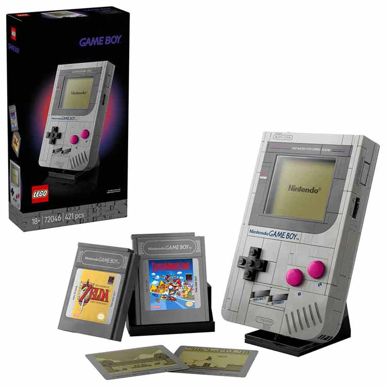 ◇大人向けレゴ(R)組み立てモデル：懐かしい思い出にひたれる初代Nintendo(R) Game Boy(TM)の実物大レゴモデル◇リアルなディテール：十字ボタン・Aボタン・Bボタン・SELECTボタン・STARTボタンのボタン類から、コントラストボリュームや音量ボリューム、カートリッジ差し込み口まで、すべてそのまま再現されたブロック組み立て式のGame Boy(TM)をスタンドに飾ろう◇組み立てに夢中：高度な組み立てスキルを必要とするやりがいたっぷりなセットには、わかりやすい組み立て説明書が付属し、レゴ組み立て初心者にも安心してお楽しみいただけます◇画面をカスタマイズ：ブロック組み立て式の『ゼルダの伝説 夢をみる島』または『スーパーマリオランド』のカートリッジとそれぞれのレンチキュラー画面、さらに「Nintendo」のスタート画面でカスタマイズ可能◇長年の任天堂のゲームファンへの贈り物：ご自身での組み立てはもちろん、「スーパーマリオ」や「ゼルダの伝説」といった名作ゲームファンへの贈り物にも喜ばれるレゴ(R)組み立てセット◇3D組み立て説明書：LEGO(R) Builderアプリは組み立て手順がひと目でわかり、3Dツールで立体表示されるモデルを拡大・回転しながら作業を進め、途中で止めたところからいつでも再開できます。ご家庭にあるセットのデジタルカタログ作りにも役立ちます◇任天堂をテーマにしたコレクターズアイテム：クリエイティブな遊びを通して、心身の緊張を解きほぐすセットが種類豊富に揃っています◇サイズー（約）高さ14cm × 幅9cm × 奥行3cm/ピース数：421/ライト・サウンド・デジタルプレイ等の機能はありません●商品サイズ（cm）幅約35.4×奥行約7×高さ約19.1●商品重量約0.573kg●材質ABS樹脂●対象年齢18才以上（検索用：おもちゃ 玩具 ブロック プレゼント 誕生日 クリスマス インテリア ゲーム レトロ 大人レゴ 5702017816616） 関連キーワード(本商品の説明ではありません)母の日 父の日 敬老の日 こどもの日 クリスマス バレンタイン ホワイトデー ハロウィン お正月 成人の日 成人式 記念日 誕生日 卒業式 入学式 お歳暮 お中元 春 夏 秋 冬 梅雨 節分 ひな祭り 七夕 十五夜 初詣 年越し 夏祭り 花火大会 結婚祝い 内祝い 出産祝い 快気祝い 還暦祝い 古希 喜寿 傘寿 米寿 卒寿 白寿 百寿 新築祝い 引っ越し祝い 開店祝い 開業祝い 就職祝い 昇進祝い 合格祝い 銀婚式 金婚式 七五三 長寿祝い 御礼 お母さん お父さん 義母 義父 祖父 祖母 おばあちゃん おじいちゃん 娘 息子 彼氏 彼女 恋人 友達 上司 先輩 後輩 同僚 キッズ 子供 幼児 ベビー 赤ちゃん 育児 学生 社会人 シニア 10代 20代 30代 40代 50代 60代 70代 80代 90代 一人暮らし 単身赴任 主婦 主夫 新生活 家族暮らし 子育て 旅行 トラベル ライブ ホームパーティ ビジネス 法人 ギフト プレゼント 最強翌日配送対象商品に関するご案内 最強翌日配送対象商品・対象地域に該当する場合は最強翌日配送マークがご注文カゴ近くに表示されます。 最強翌日配送可能なお支払方法は【クレジットカード、代金引換、全額ポイント支払い】のみとなります。 下記の場合は最強翌日配送対象外となります。 ・15点以上ご購入いただいた場合 ・時間指定がある場合 ・ご注文時備考欄にご記入がある場合 ・決済処理にお時間を頂戴する場合 ・郵便番号や住所に誤りがある場合 ・最強翌日配送対象外の商品とご一緒にご注文いただいた場合 ・お届け先住所文字数が40文字以上の場合＼当店イチオシ！／ チャイルドシート ハンディファン 滑り台