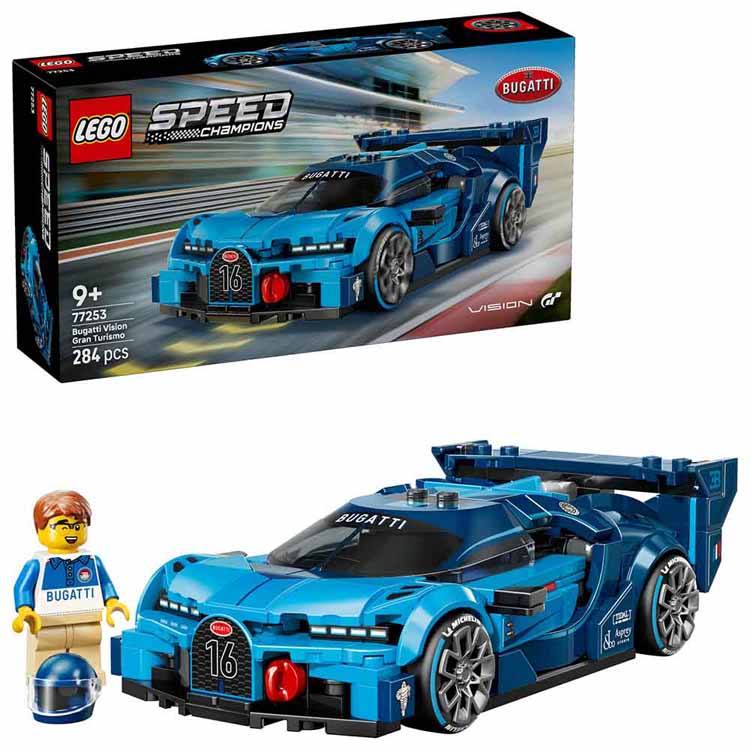 Rakuten - Bugatti Vision GT ハイパースポーツカー 77253おもちゃ 玩具 ブロック プレゼント 誕生日 クリスマス 小学生 のりもの くるま LEGO SPEED CHAMPIONS