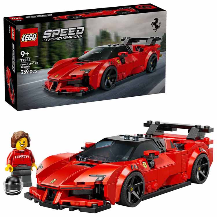 Rakuten - Ferrari SF90 XX Stradale スポーツカー 77254おもちゃ 玩具 ブロック プレゼント 誕生日 クリスマス 小学生 のりもの くるま LEGO SPEED CHAMPIONS