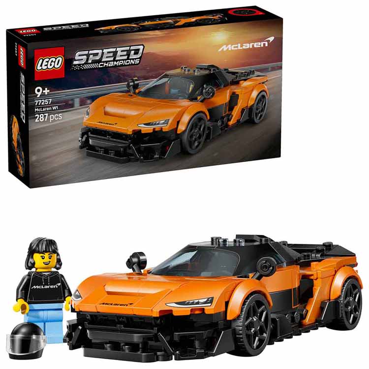 McLaren W1 77257おもちゃ 玩具 ブロック プレゼント 誕生日 クリスマス 小学生 のりもの くるま LEGO SPEED CHAMPIONS