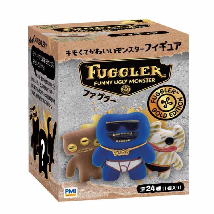 Rakuten - ファグラー フィギュア ミステリーボックス（ver. 3.0） 全24種（1個入り） FG2307ファグラー フィギュア キーホルダー おもちゃ ゴールドエディション Fuggler ぬいぐるみ きもかわ プレゼント ミステリーボックス Fuggler