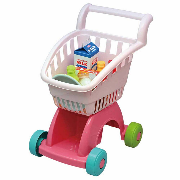 ショッピングカート トイローヤル おままごと ごっこ遊び 玩具 3歳 Toyroyal ローヤル なりきり お買い物 リアル ローヤル 【toy】