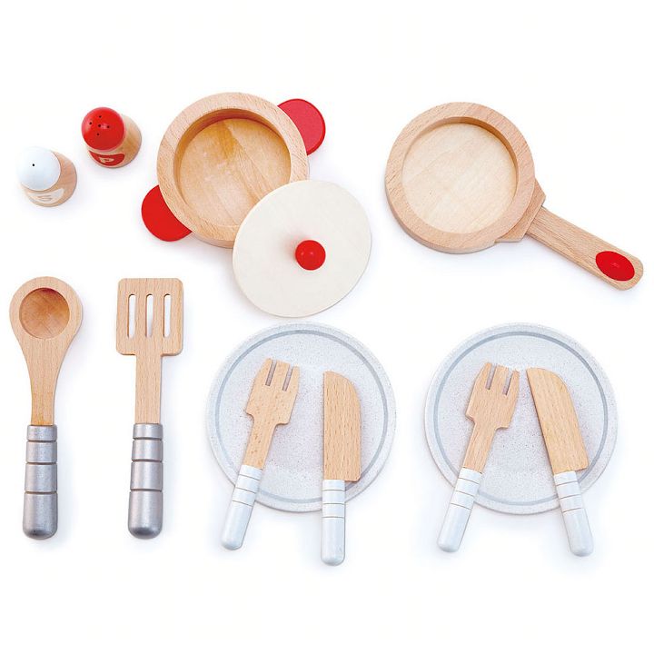 ハペ HAPE キッチンおままごとセット E3150A送料無料 おもちゃ 知育玩具 木のおもちゃ ままごと 【toy】