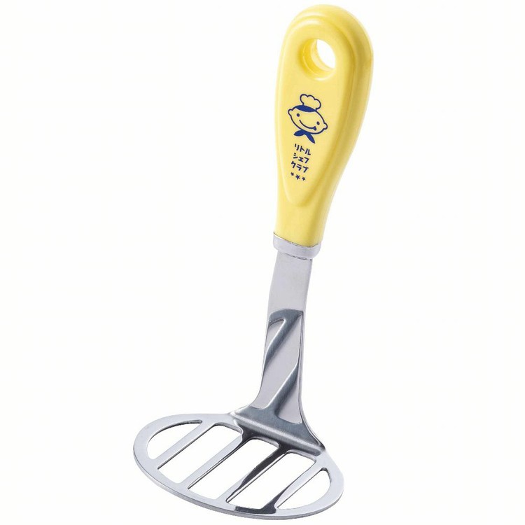 リトルシェフ マッシャー 000DL7201子供 こども お菓子作り 親子 おやつ作り 子どもと料理 子供用 軽い力 力いらず 安心 貝印