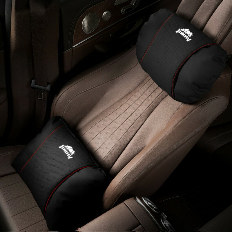 Rakuten - 腰枕 ヘッドレスト ランバーサポート 【ジムニー専用】腰クッション JB64 JB74 ランバーサポート 車用 車 ネックピロー 長時間運転背もたれクッション 腰枕 内装パーツ背もたれ 通気性 人間工学 腰サポート車 便利グッズ カー用品