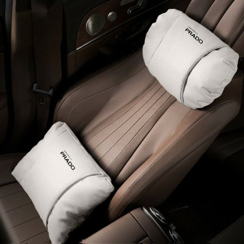 Rakuten - 腰枕 ヘッドレスト ランバーサポート 【ランドクルーザー プラド専用】腰クッション 車用150系 200系 ン カー ハイエンド 車用 車 ネックピロー 長時間運転背もたれクッション 腰枕 内装パーツ背もたれ 通気性 人間工学 腰サポート車 便利グッズ カー用品