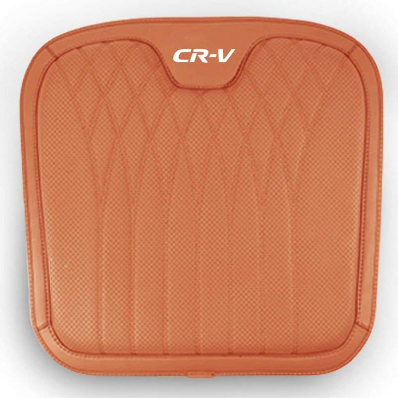 Rakuten - 【CR-V専用】座布団 車用 ランバーサポート シートクッション 車用 シートカバー 腰枕+座布団 車クッション PUレザー カークッション 腰クッション 運転 背もたれ 圧力分散 四季汎用 滑り止め 防塵 取付簡単 汚れ防止 座席カバー