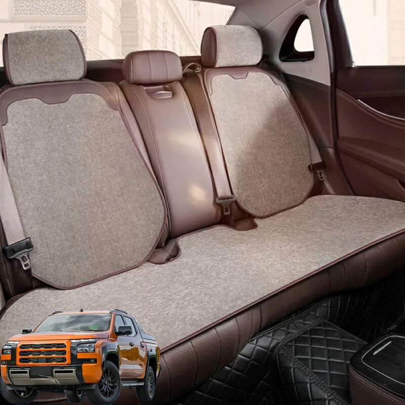 Rakuten - 三菱 トライトン LC2T シートカバー 車用 座席カバー 防寒 シェニール素材 車シートクッション 可愛いマット カーシートカバー 全車用 座布団 車クッション 運転席 後部座席 防塵 汚れ防止 取付簡単 軽自動車 車用シートカバーセット 滑り止め 柔らかい