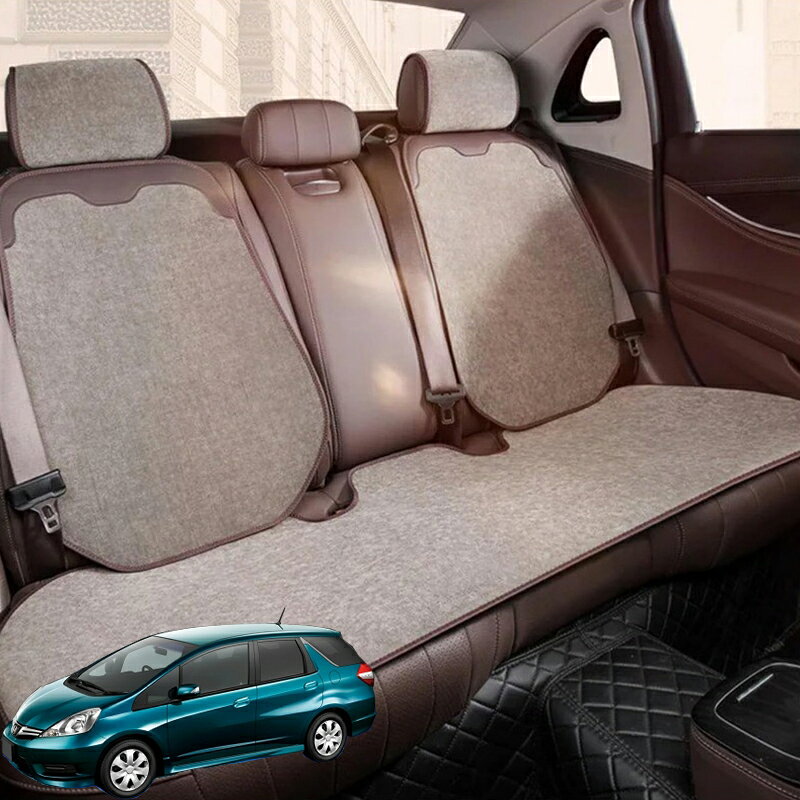 Rakuten - 本田 フィット シャトル GP系 シートカバー 車用 座席カバー 防寒 シェニール素材 車シートクッション 可愛いマット カーシートカバー 全車用 座布団 車クッション 運転席 後部座席 防塵 汚れ防止 取付簡単 軽自動車 車用シートカバーセット 滑り止め 柔らかい