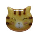 【UncleZ】 七宝焼き ピンブローチ ねこ顔(9)