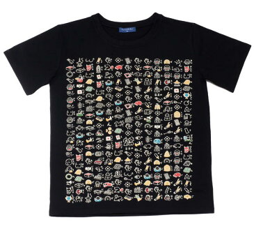 京都くろちく 絵心経Tシャツ/黒紳士用