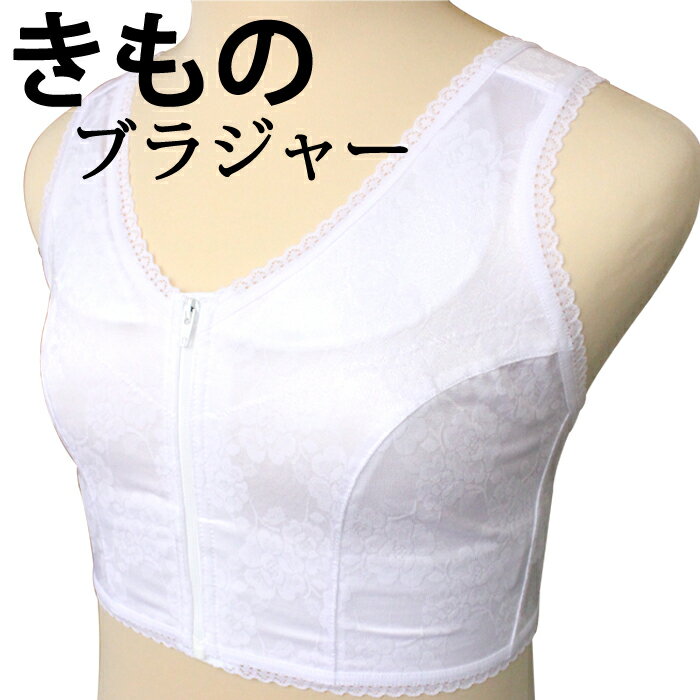 和装ブラジャー フロントファスナ�
