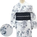 レース着物 花柄【限定品09】ラッセルレース 着物 袷着物 白 ホワイト 夏着物 春着物 浴衣 通年 総レース レトロ モダン ラッセル レース レース着物 r...