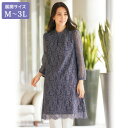 入卒 セレモニー ワンピース ミセスファッション レディース 春夏 / 総レースワンピース / 大きいサイズ M L LL 3L / 40代 50代 60代 7...