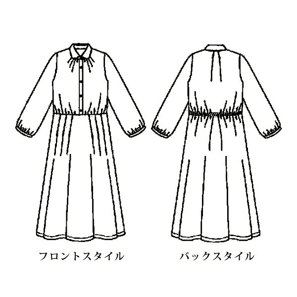 ワンピース きれいめ おしゃれ 春夏 ミセス シニア ファッション 40代 50代 60代 70代 刺しゅう風プリントワンピース kyo-tsu-10113485 京都通販 ミセスのファッション館 サンプル画像3