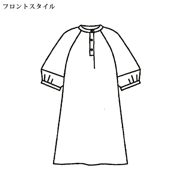 ワンピース きれいめ おしゃれ 秋冬 ミセス シニア ファッション 40代 50代 60代 70代 ライン調プリントワンピース 大きいサイズ M L LL 3L kyo-tsu-10113879 京都通販 ミセスのファッション館 サンプル画像3