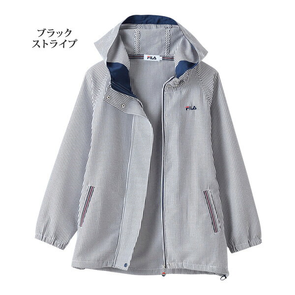 ミセスファッション おしゃれ パーカー レディース 春夏 / フィラ UVコンパクト日除けパーカー FILA / 大きいサイズ M L LL 3L / 50代 60代 70代 80代 シニアファッション 服 母の日 ギフト プレゼント kyo-tsu-10103445 京都通販 ミセスのファッション館 サンプル画像3