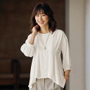 ブラウス シャツ レディース おしゃれ 春夏 ミセス シニア ファッション 40代 50代 60代 70代 80代 七分袖タックペプラムブラウス