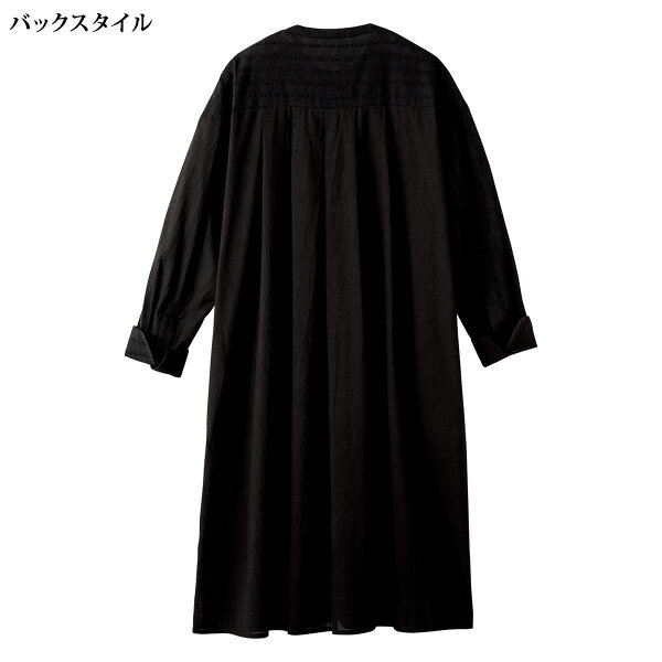シャツ ブラウス レディース おしゃれ ミセス シニア ファッション 50代 60代 70代 80代 百貨店通販販売商品 切替えチュニックブラウス 大きいサイズ M LL 3L kyo-tsu-10114100 京都通販 ミセスのファッション館 サンプル画像3