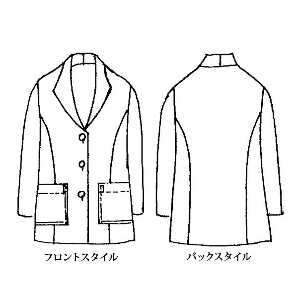 ジャケット アウター レディース おしゃれ ミセス シニア ファッション 50代 60代 70代 80代 百貨店通販販売商品 ジャカードジャケット 大きいサイズ M LL 4L kyo-tsu-10114089 京都通販 ミセスのファッション館 サンプル画像3