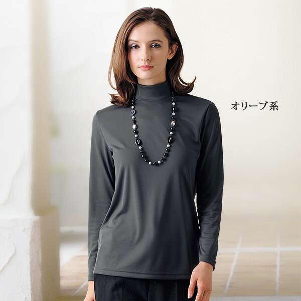 プルオーバー 40代 50代 60代 70代 ミセスファッション シニアファッション 大人 おしゃれ 服 / eclaTstyle(R) 椿オイル加工うるおいプルオーバー / 大きいサイズ M L LL 3L kyo-tsu-10100458 京都通販 ミセスのファッション館 サンプル画像3