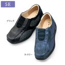 ウォーキング シューズ レディース おしゃれ 40代 50代 60代 70代 80代 ミセス シニア ファッション / 5E ストレッチコンビ エアソール ウォ...