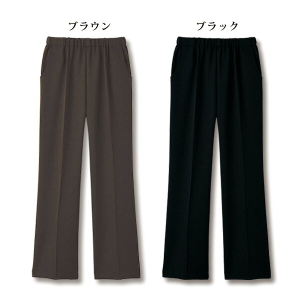 パンツ ボトム レディース おしゃれ ミセス シニア ファッション 50代 60代 70代 80代 サーモソーラー(R) ピンタックパンツ 大きいサイズ M L LL 3L kyo-tsu-10110554 京都通販 ミセスのファッション館 サンプル画像3