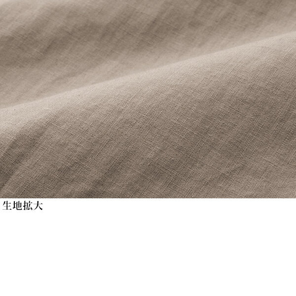 ワンピース 膝丈 レディース / ゆったり麻混ワンピース / 大きいサイズ M L LL 3L ...