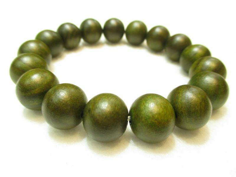 パワーストーン京屋/【高品質】【御利益】「生命の木」【リグナム生命樹(リグナム・バイタ)】13mm 数珠ブレスレット、オリジナル桐箱付き【伏見・京都】