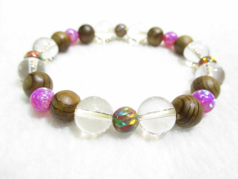 パワーストーン・京都/【古都、七彩の輝き！】≪安心の正規ルート≫【京都オパール(カラー：杜若、百塩茶..