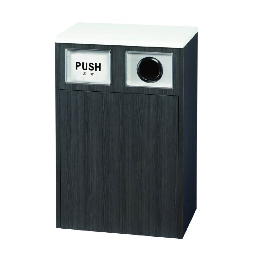 木製ダストボックス 　分別ゴミ箱 店舗用　カフェ用ごみ箱　KB−925C