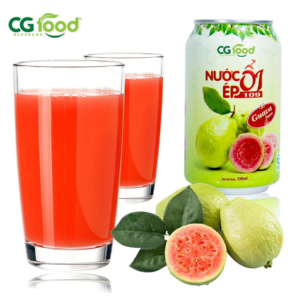 キョウダイ マーケットのグァバ 果汁入り飲料 330ml CGフード SUCO GUAVA 330ML CG FOOD【グアバ】【グァバジュース】【グアバジュース】【南国】【トロピカル】【ベトナム】【ビタミンA】【ビタミンC】｜アングル2