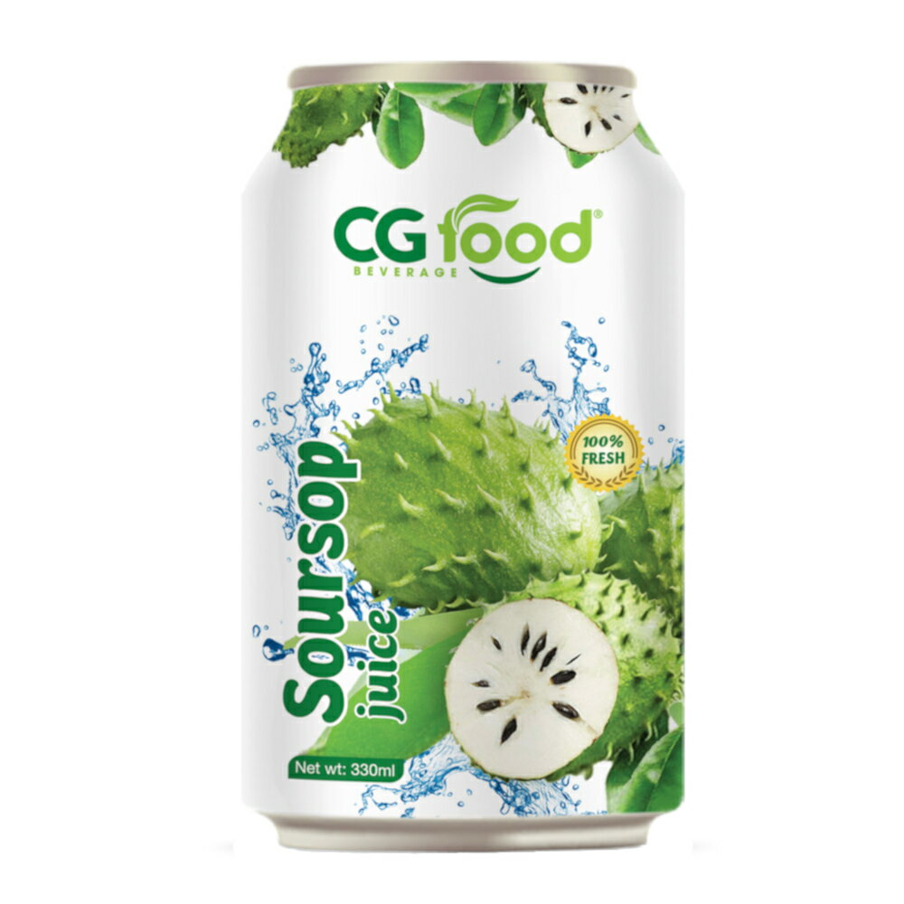 サワーソップ 果汁入り飲料 330ml CGフード SUCO GRAVIOLA SOURSOP 330ML CG FOOD