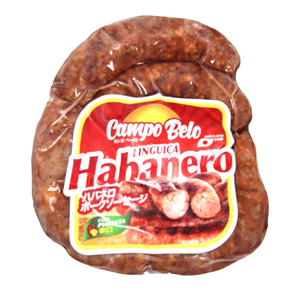 リングイッサ ハバネロポークソーセージ 700g カンポベロ LINGUICA DE PORCO HABANERO 700G 【要冷凍】【あす楽対応】【生ソーセージ】【BBQ】【バーベキュー】【ソーセージ おすすめ】【ブラジル】【辛口】【唐辛子】【ハバネロ】【冷凍食品】