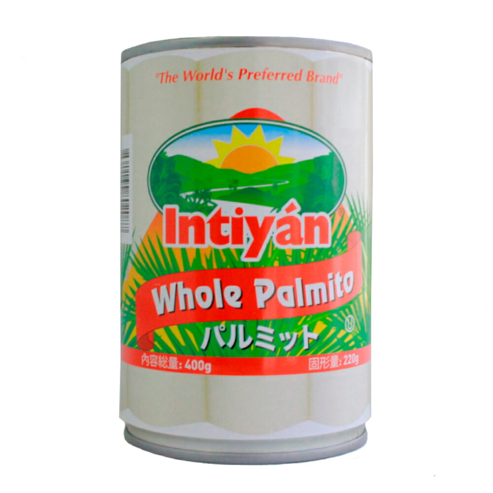 ѥߥåȡʥ䥷ο ۡ  400gʸǷ220g ƥ INTIYAN WHOLE PALMITO 400GR KO...
