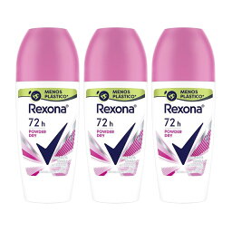 【レクソーナ特集】【送料無料・3個セット】デオドラント(制汗剤) ワキ用　ロールオン　Rexona（レクソーナ）　ウーメン　パウダー　50ml【あす楽対応】【デオドラント　ロール】【RX04】