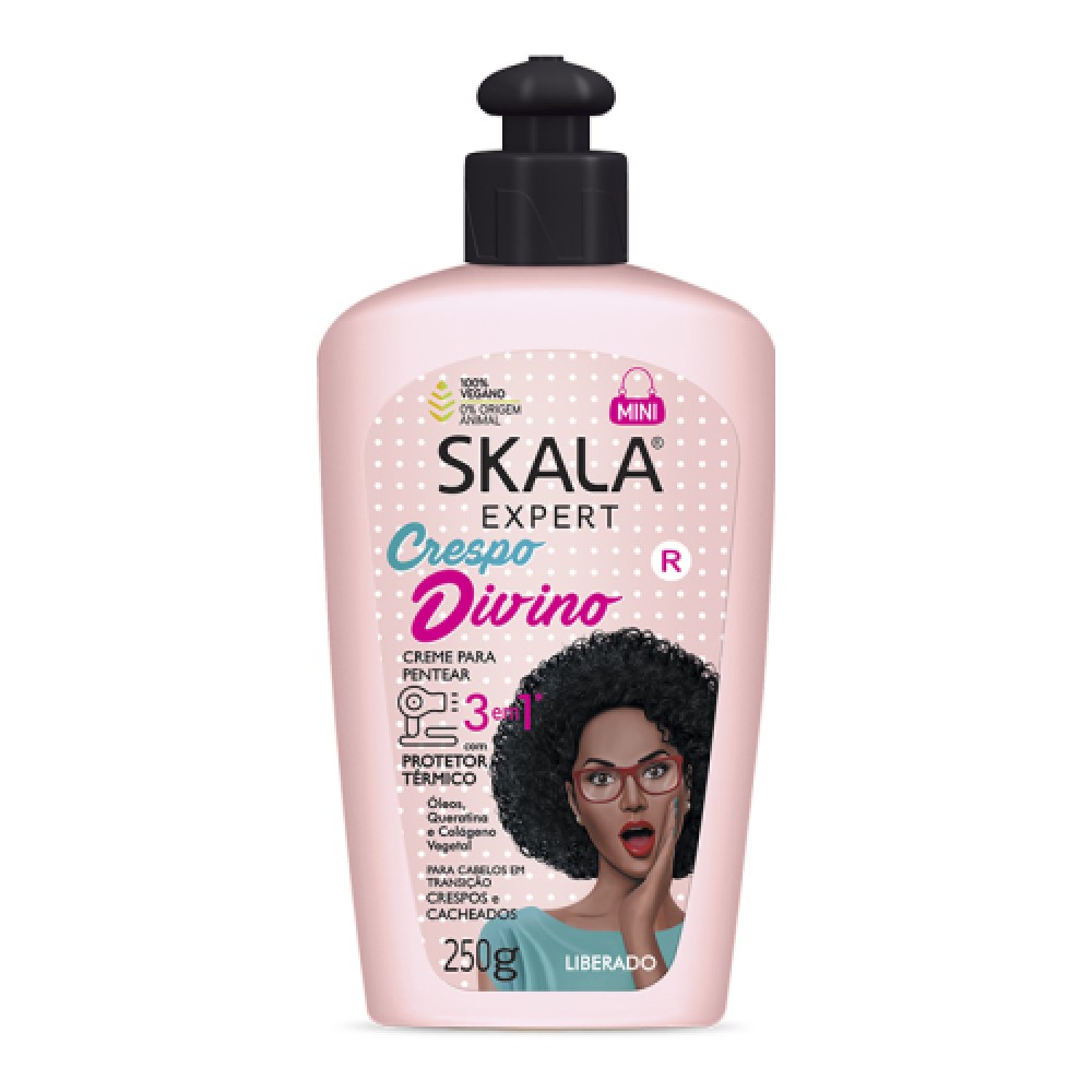 スカラ エクスパート クレスポ ディヴィノ 250g 3 IN 1 ヘアクリームカーリーヘア、くせ毛用SKALA EXP CRESPO DIVINO