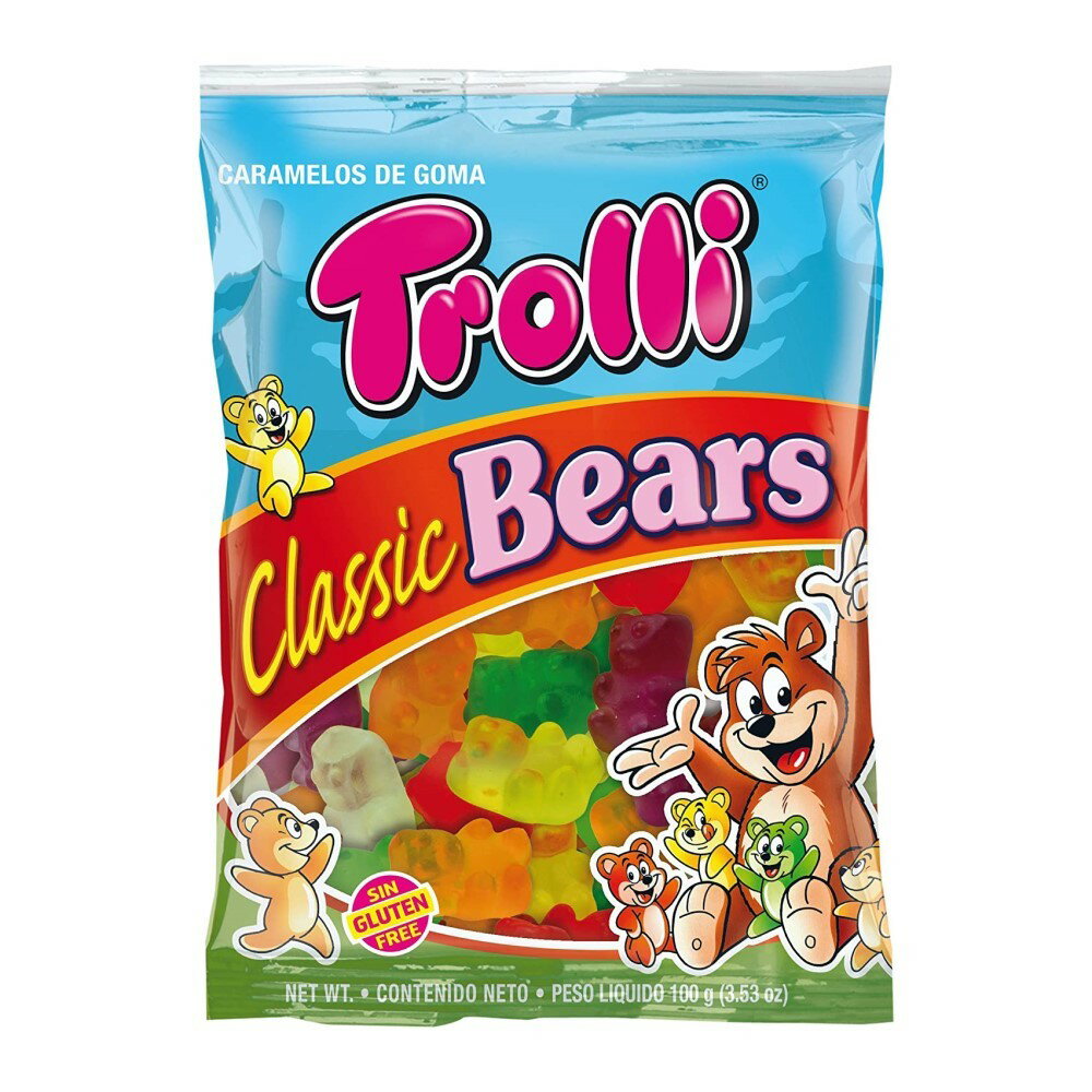 ȥ 饷å٥ ߥǥ 100g TROLLI CLASSIC BEARS 100GRڥڥ ߡۡϵ奰ߡۡASMRۡTikTok ߡۡڥåѥ