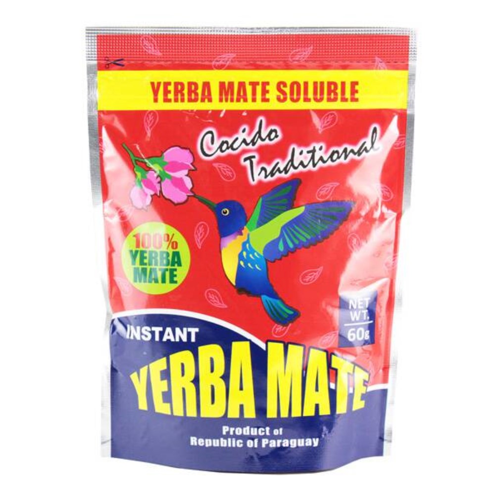 マテ茶 インスタント ジェルバマテ 60g INSTANT YERBA MATE SOLUBLE【マテ茶】【健康茶】【イエルバ】【パラグアイ】【大麦】【インスタントマテ茶】のサムネイル