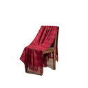 KUNA ベビーアルパカ 100% ブランケット (毛布) JET LAG BLANKET レッド クーナ【アルパカ 毛布】【アルパカ ひざ掛け】【アルパカ 保温 暖かい 軽量】