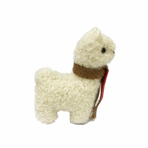Rakuten - 【お買物マラソン 30%OFF】KUNA ベビーアルパカ ぬいぐるみ SMALL QONI ホワイト【アルパカ ぬいぐるみ】【アルパカ 本物】【アルパカ ミニ】【楽ギフ_包装】【楽ギフ_のし】