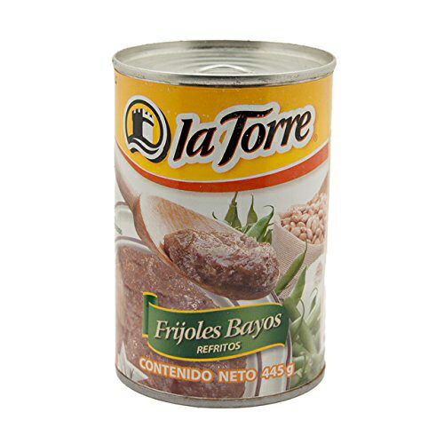 フリホーレス レフリートス la Torre 缶詰 445g Refried Beans FRIJOLES REFRITOS