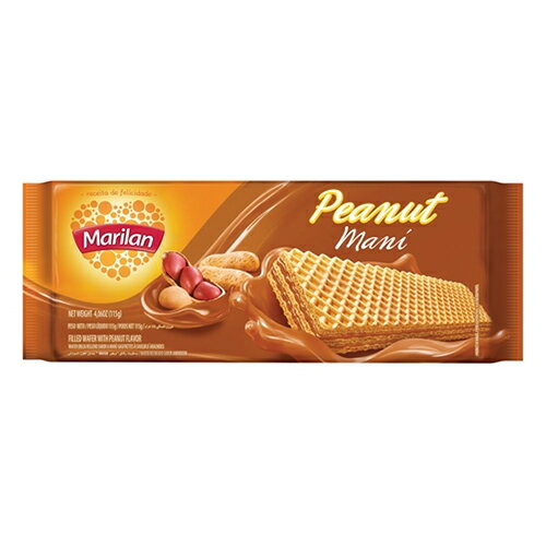 ウエハース ピーナッツ マリラン 115gWafer Amendoim Marilan【あす楽対応】【ウエハース 激安 おすすめ】【レモンウエハース 販売】【楽...