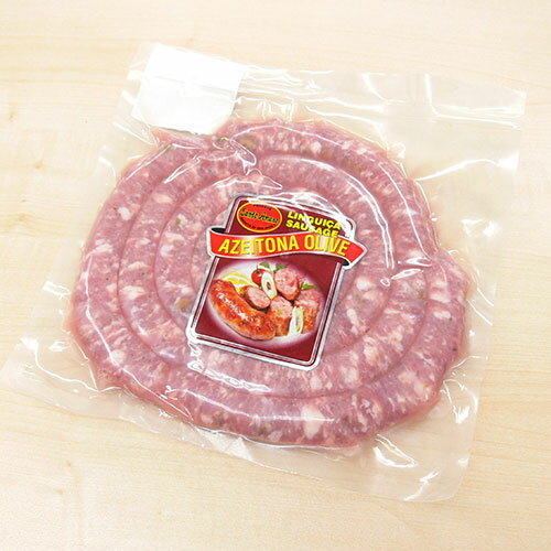 リングイッサソーセージ（オリーブ入り）　サントアマロ　500g linguica sausage azeitona olive santo amaro【要冷蔵】【リングイッサ　生ソーセージ】