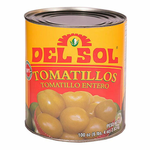 トマティージョス デルソル 缶詰 794g(固形量480g) DEL SOL TOMATILLOS WHOLE TOMATILLO【あす楽対応】【トマティーリョス】【食用ホオズキ　水煮】【メキシコ食品　おすすめ　販売】【缶詰　セット】【非常食】【保存食】【長期保存】 1