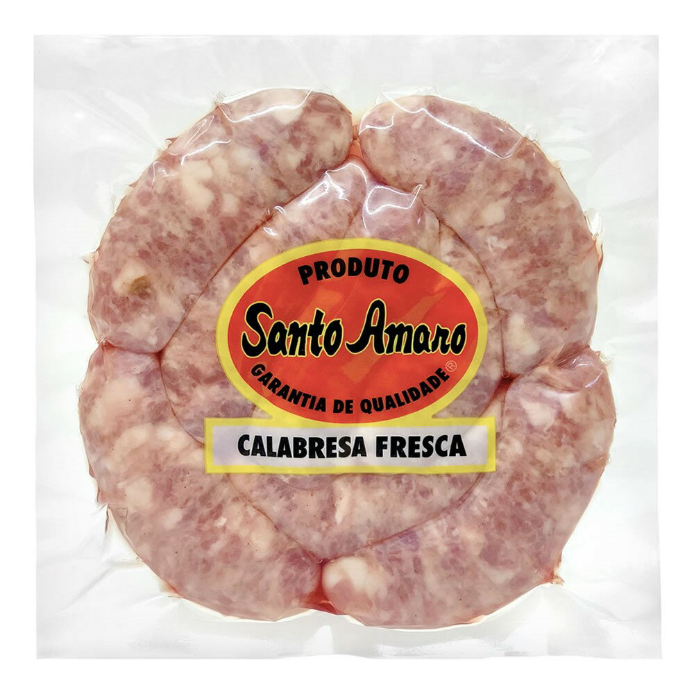 リングイッサカラブレーザフレスカサントアマロ 500gLINGUICA CALABRESA FRESCA 500G SANTO AMARO 