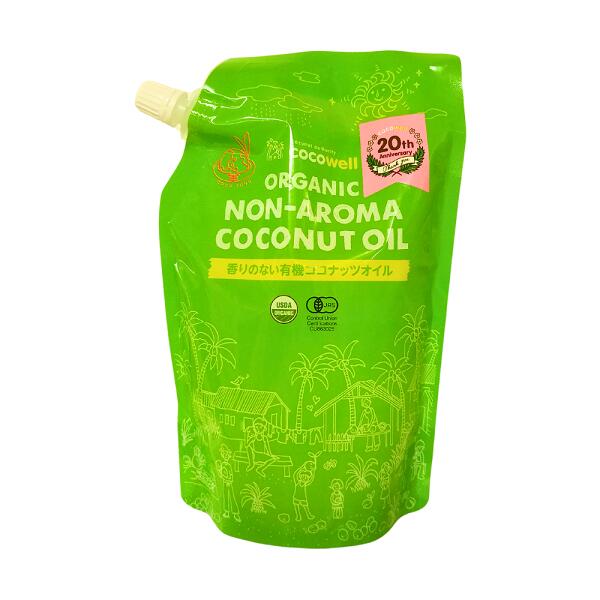 ココウェル 香りのない有機ココナッツオイル 460g(500ml)【cocowell premium coconut oil】【食用油】【ミランダカー】【ココウ...