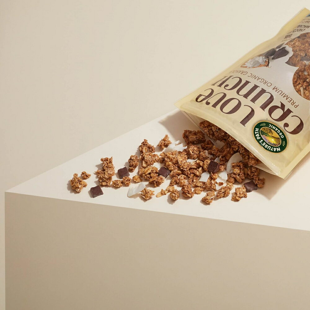 ネイチャーズパース ラブクランチ オーガニックグラノーラ ダークチョコレート&マカロン 325g NATURES PATH ORGANIC DARK CHOCOLATE MACAROON 325G 【有機】【グラノラ】【アサイーボール】【ヨーグルト】【スムージー】【朝食】【デザート】 kyodai-10023951 キョウダイ マーケット サンプル画像2