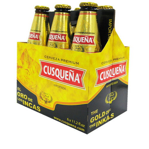 クスケーニャ 瓶ビール 330ml×6本 Cerveza Cusquena Botella 【あす楽対応】【ビール ペルー】【クスコ ビール】【ペルー 瓶ビール】【..