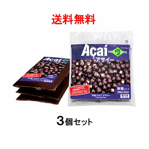 【送料無料】アサイー パルプ 100g×12袋　フルッタフルッタ【要冷凍】【あす楽対応】【アサイージュース】【アサイースムージー】【アサイーピューレ】【アサイー　ダイエット】【アサイー　効果】【アサイー　ベリー】